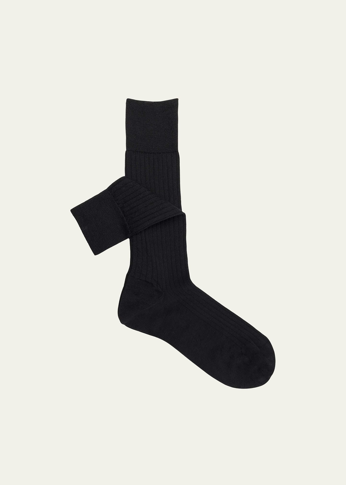 Sozzi Calze Men's Cashmere-Silk Crew Socks | Bergdorf Goodman