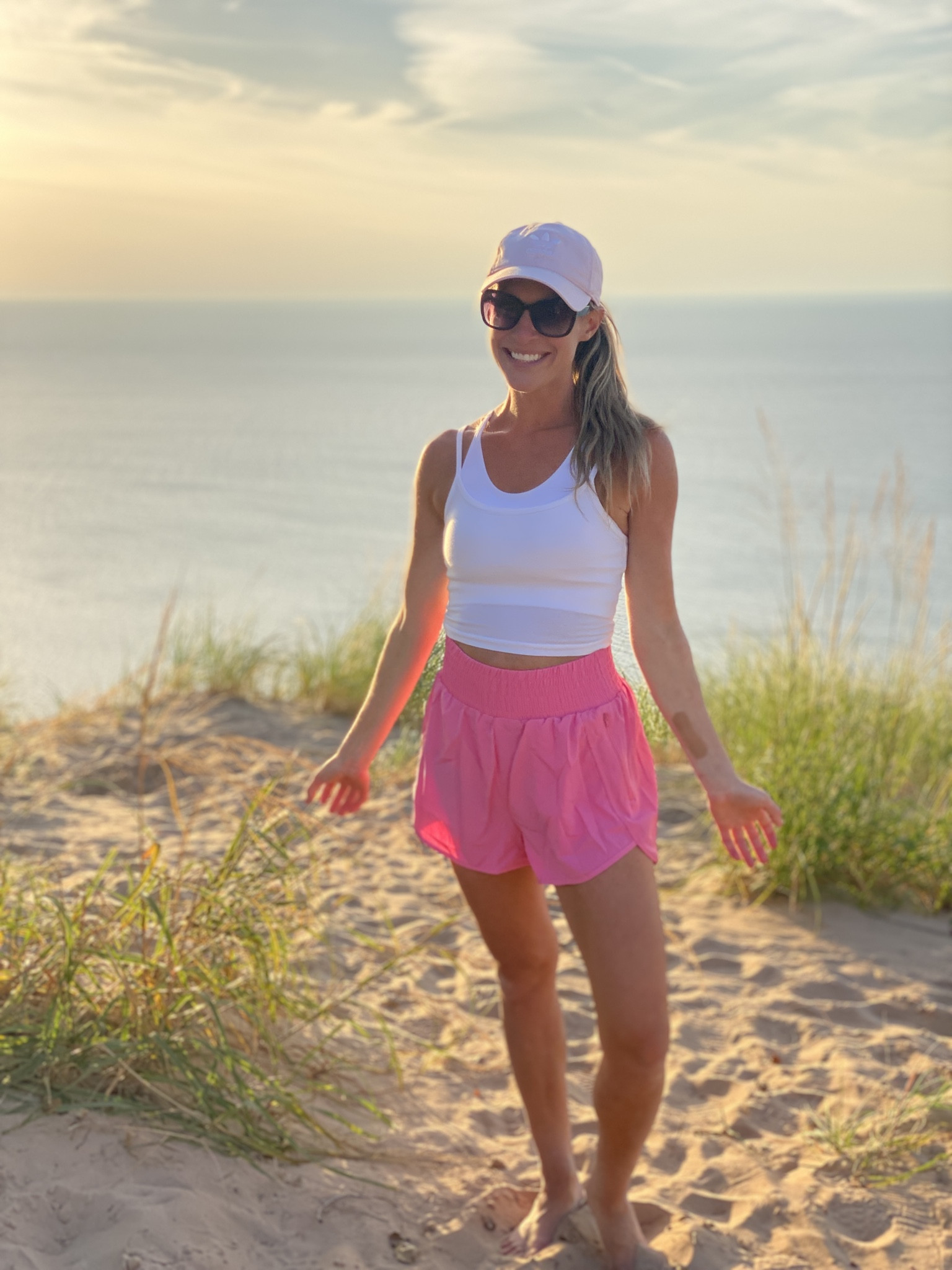 Dreaming of summer and warm weather! This outfit is definitely a go to for so many occasions and my shorts and hat come in a ton of different colors! 


Active, workout , fitness, affordable, comfortable, athletic, hiking, working out, running errands, spring, summer, crop top, high waisted shorts 

#LTKootd #LTKspring #LTKSpringSale