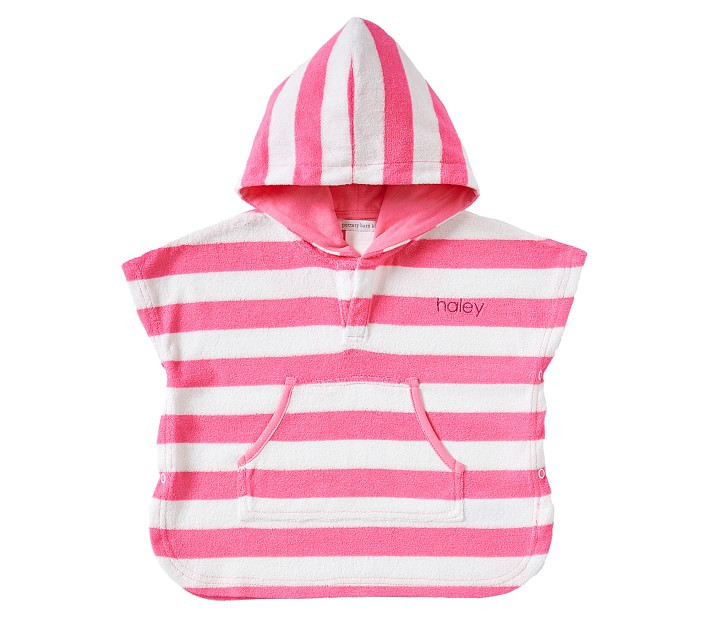 Rugby Stripe Nursery Cover Up | Pottery Barn (US)
