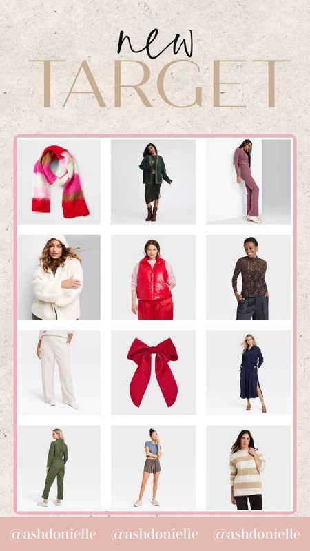 New Target fashion arrivals! 

#LTKfindsunder50 #LTKHoliday #LTKSeasonal