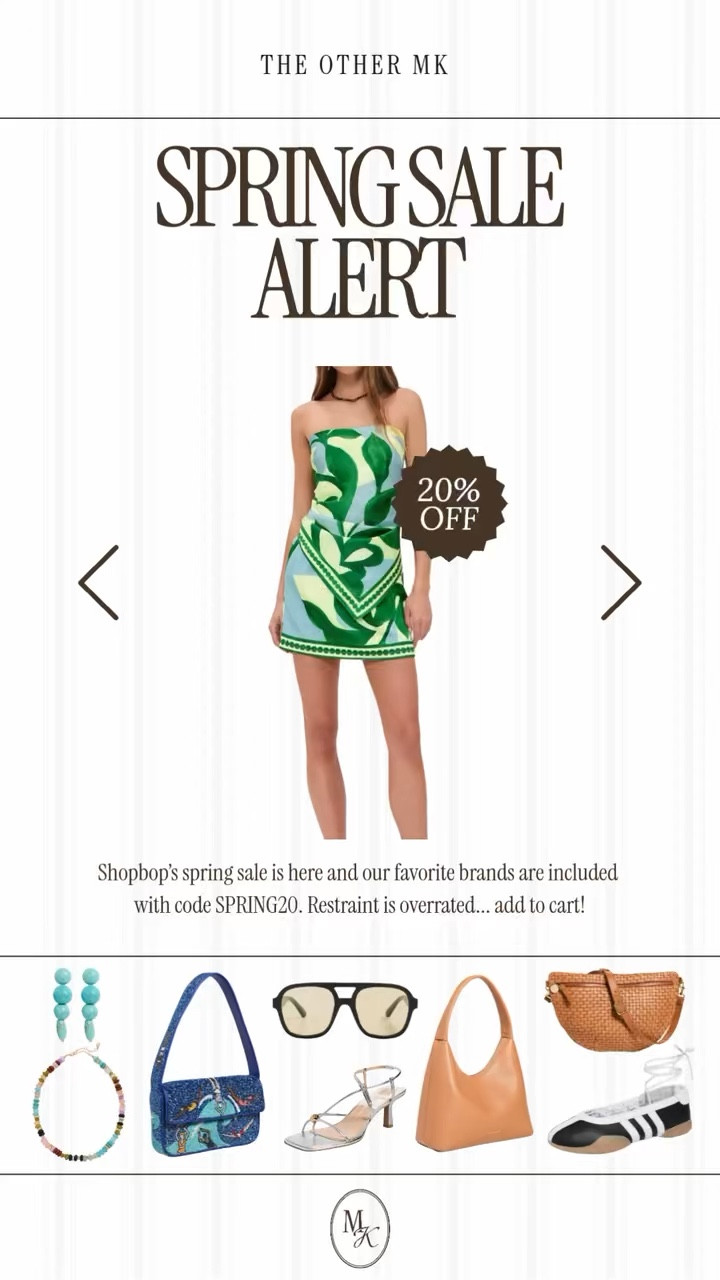 Shopbop sale, shopbop, spring fashion, spring dress, white dress, maxi dress, vacation dress, resortwear, sandals, purse, midsize fashion, mini dress, scarf top

#LTKMidsize #LTKSaleAlert #LTKSeasonal