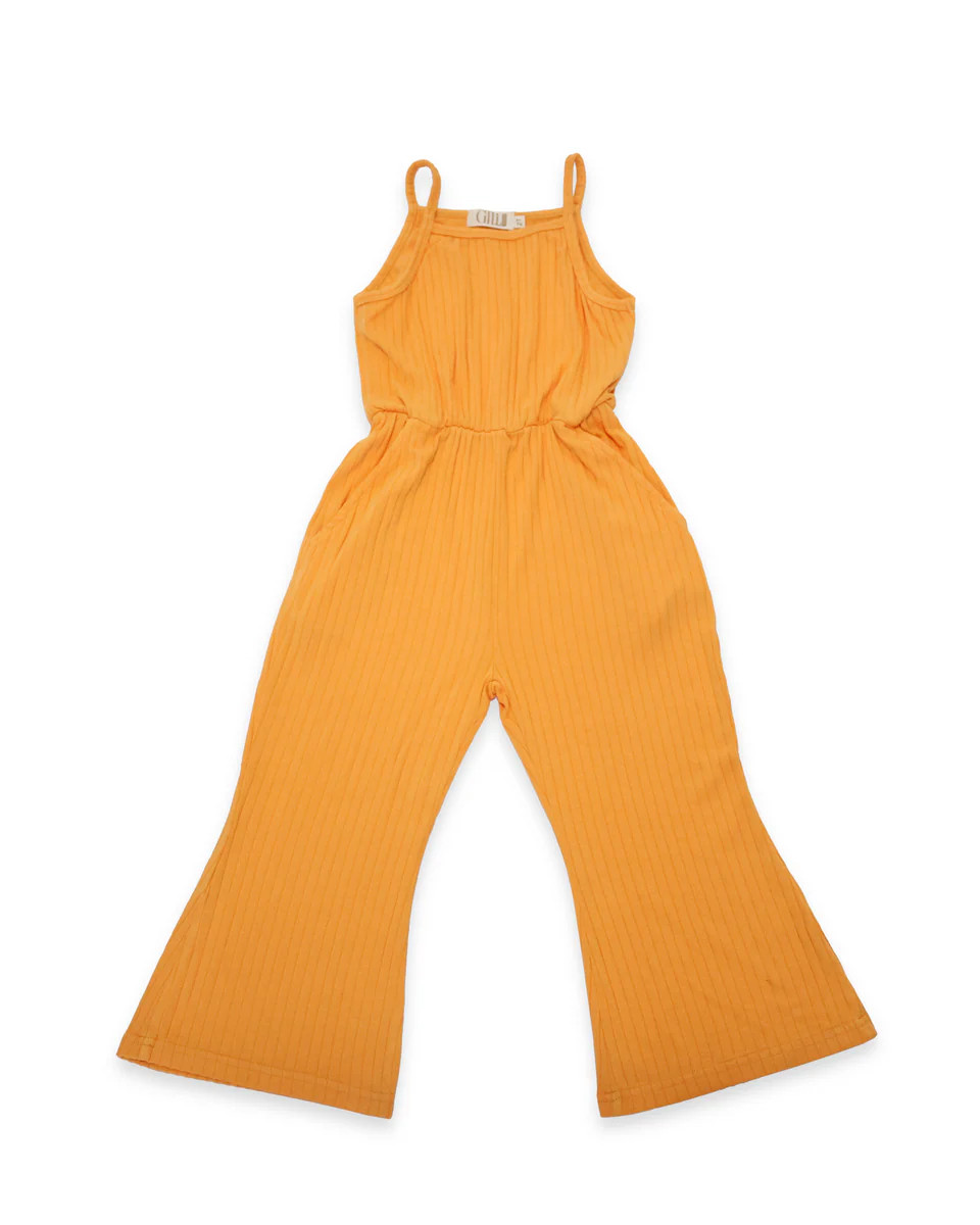 THX, It Has Pockets Romper - Orange | GILi Guise