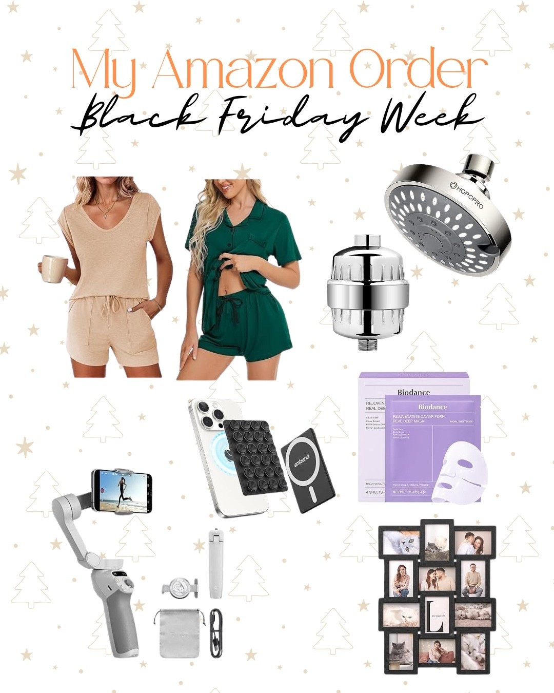 Black Friday week brings me Joy! From pajamas for hot weather, skin care masks, shower head and filter to cistern water to creator gadgets and picture frames so I can see my nephews everyday. There’s something on sale this week for you! 

#LTKHoliday #LTKGiftGuide #LTKCyberWeek