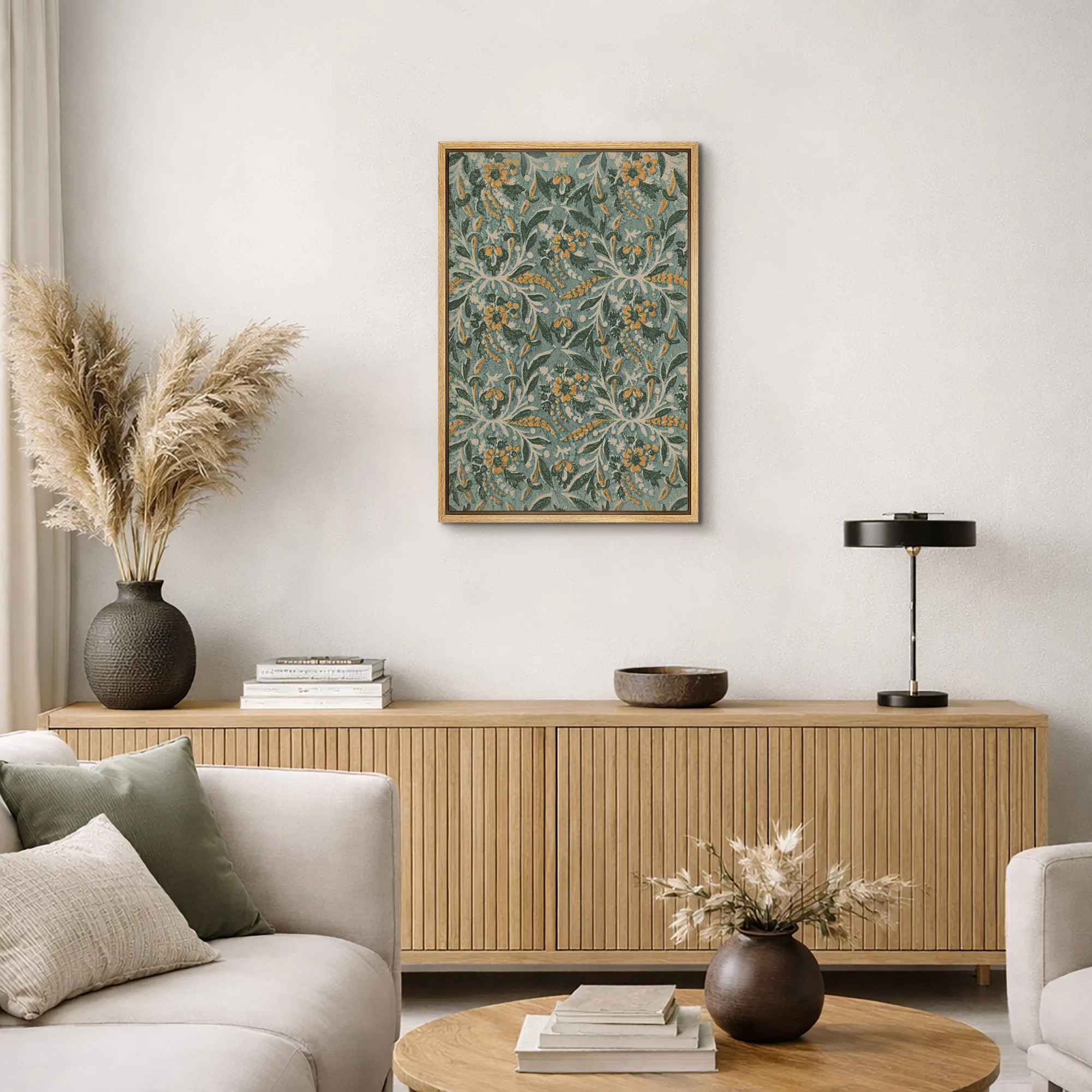 IDEA4WALL Abstract Botanical Wildflower Flower Artwork, Illustration Vintage, Minimalist Modern L... | Wayfair North America