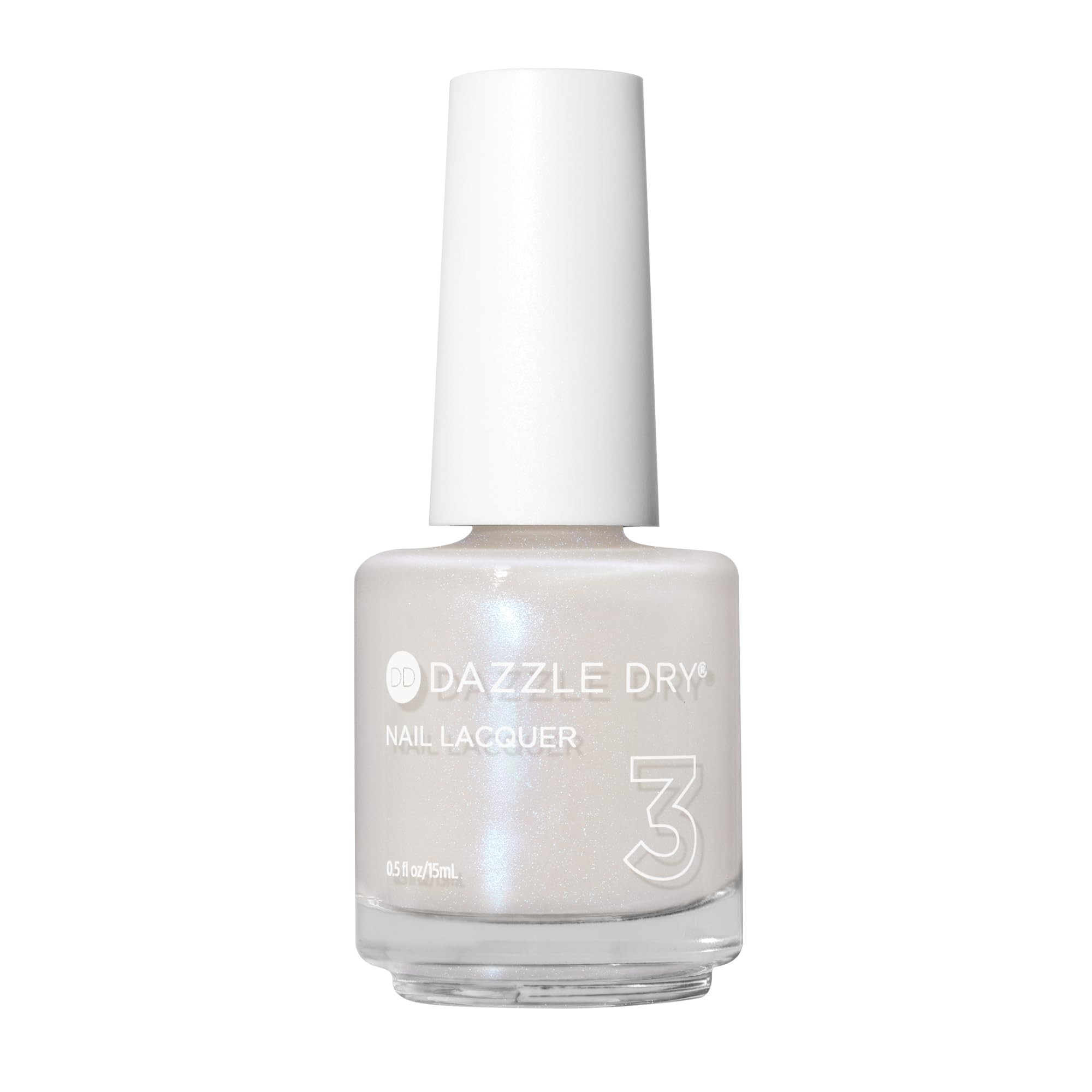 Dazzle Dry Nail Lacquer (Step 3) - Artisan - An off white iridescent with a blue flash. Semi-shee... | Amazon (US)