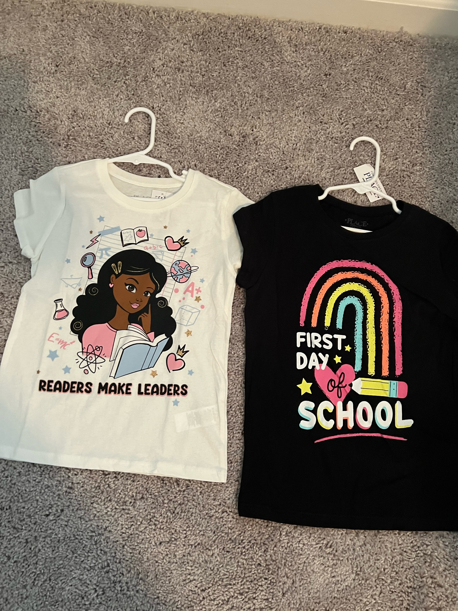The cutest back to school shirts ✨💖 #backtoschool #childrensplace 

#LTKkids #LTKBacktoSchool #LTKunder50