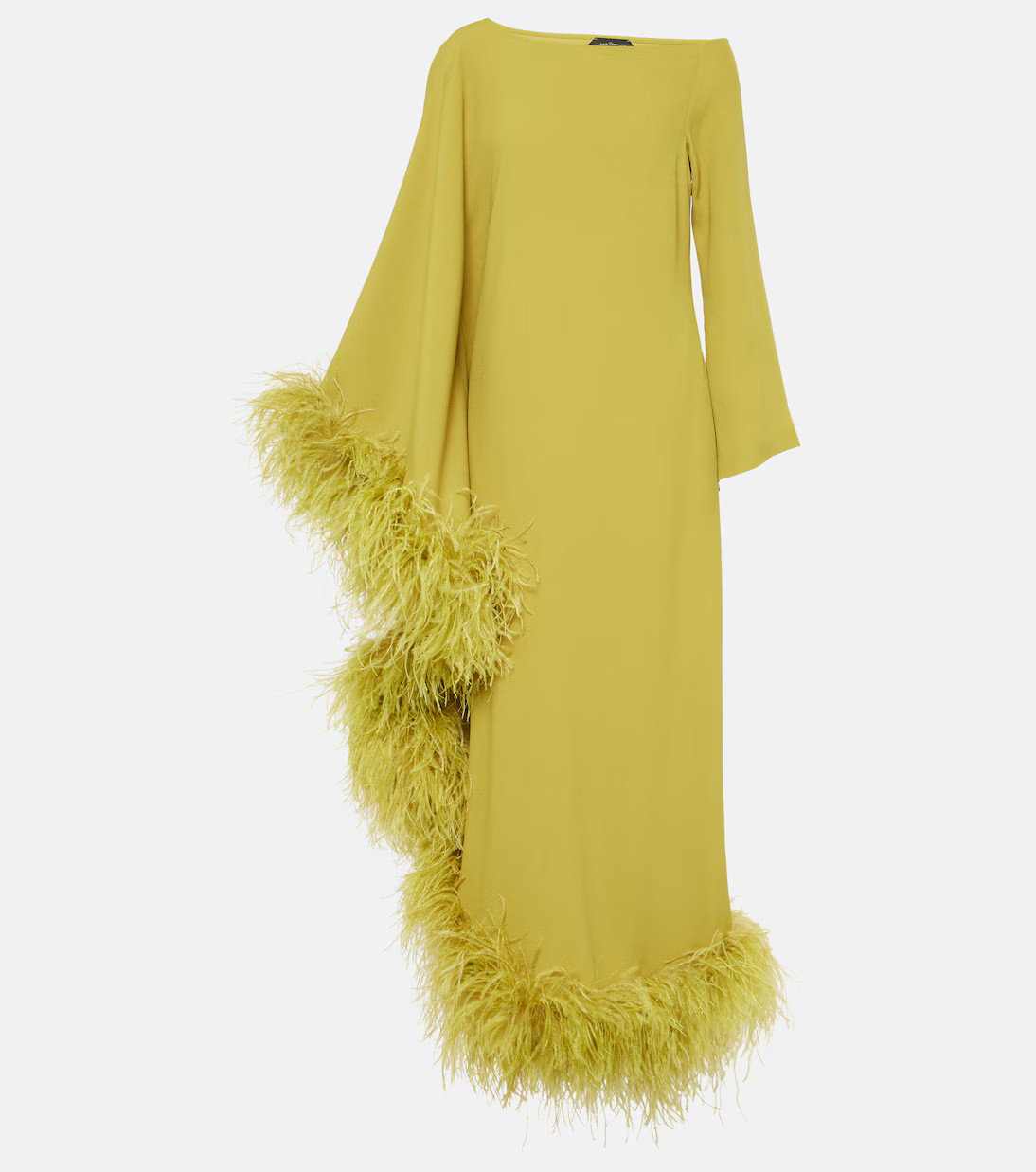 Ubud Extravaganza feather-trimmed gown | Mytheresa (US/CA)