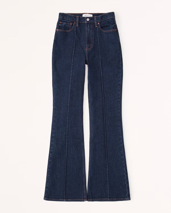 Women's High Rise Vintage Flare Jean | Women's | Abercrombie.com | Abercrombie & Fitch (US)