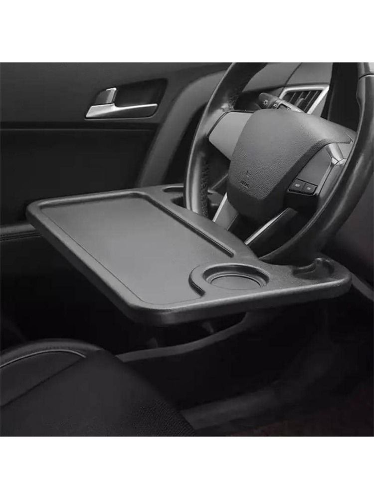 1pc ABS Car Steering Wheel Tray, Modern Black Desk For Car
       
              
              $... | SHEIN