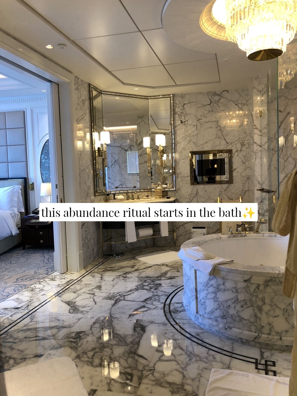 this powerful abundance ritual starts in the bath ✨

The women who attract beautiful things rarely rush. They create environments that remind them what abundance feels like.

Start with mineral rich Brazilian bath salts inspired by the coastline of Brazil. Water has always symbolized flow & abundance flows where there is room to receive it. Sink into the bath & imagine every limiting belief leaving with the steam.

Cleanse with sandalwood & vetiver body wash. Earthy, grounding scents are often found in luxury hotels because they signal stability, confidence & permanence. The energy of “I already have enough.”

Wrap yourself in oversized organic cotton towels so soft they feel like a five star suite. Wealth is not just money. Wealth is comfort. Wealth is ease. Wealth is allowing yourself to be cared for.

Massage satin body oil into your skin while it’s still warm. The glow it leaves behind is a reminder that abundance isn’t meant to sit in a bank account. It’s meant to be experienced.

Light a jasmine candle & let the room fill with its fragrance. Jasmine has long been associated with prosperity, beauty, attraction & good fortune. It’s why so many luxury gardens around the world are filled with it.

Finally, spray a fragrance inspired by sun drenched Africa, citrus groves, warm earth, and endless possibility. Scent is powerful because the subconscious remembers it. Every time you wear it, you’re stepping back into the version of yourself who already lives the life you’re calling in. The secret is teaching yourself that luxury is normal 💫✨

And what feels normal is often what you attract~bg🤍

#LTKselfcare #LTKgrwm #LTKmorningroutine