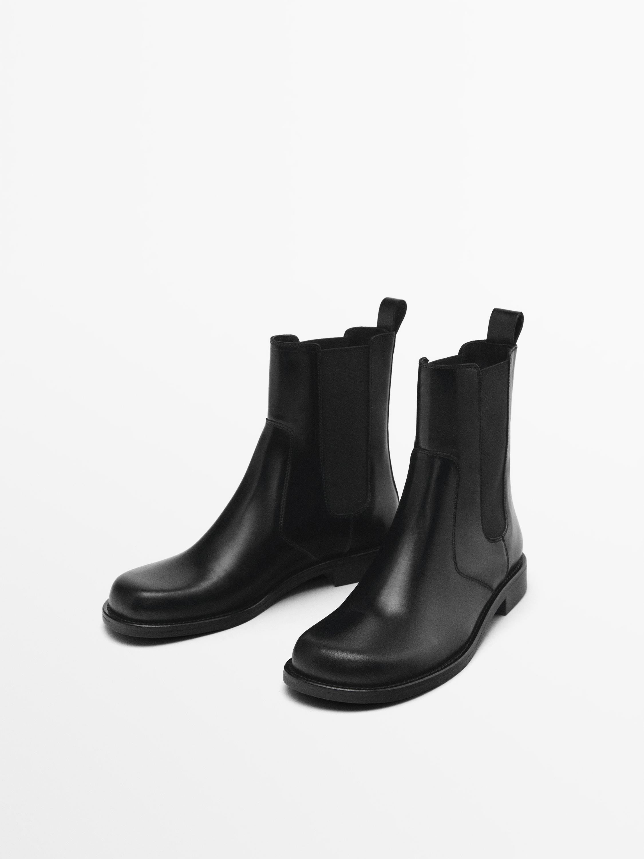 Flache Chelsea-Boots | Massimo Dutti DE