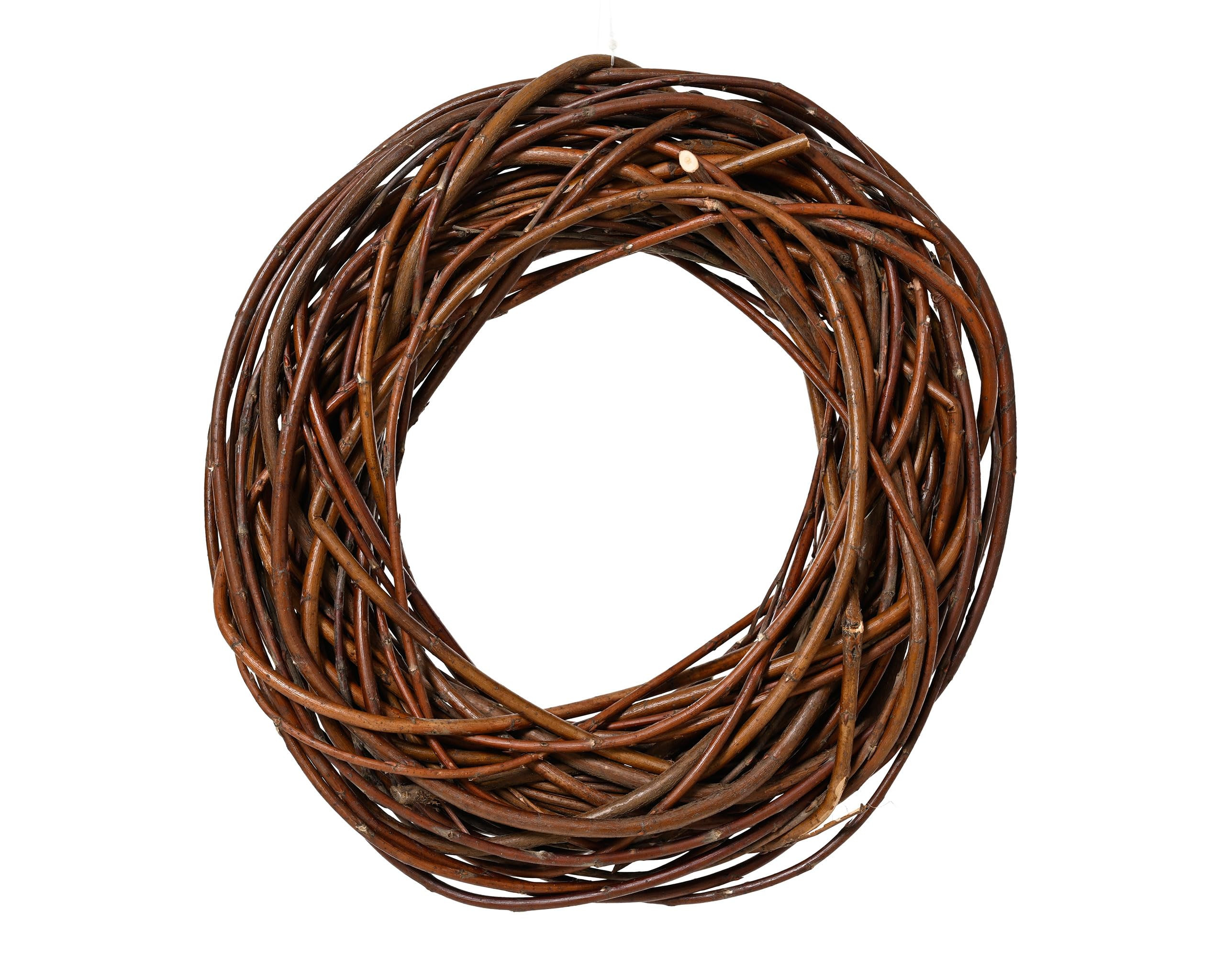 Weidenkranz 40cm Natur - Naturkranz zum Basteln & Dekorieren - Kranz Rohling für DIY Kränze - D... | Amazon (DE)