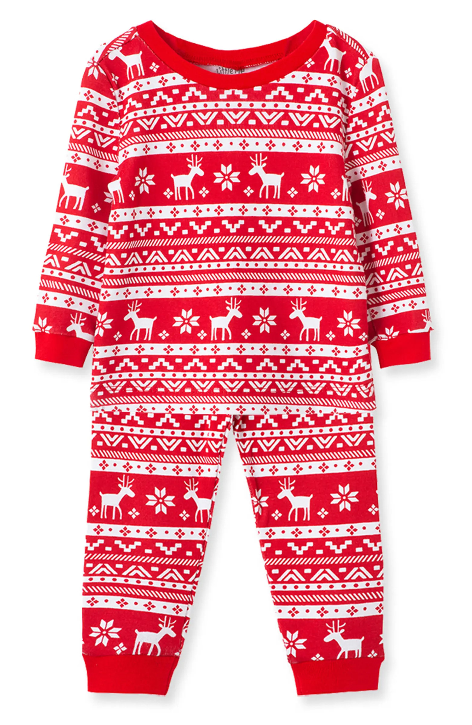 Moose Print Pajama Set | Nordstrom Rack