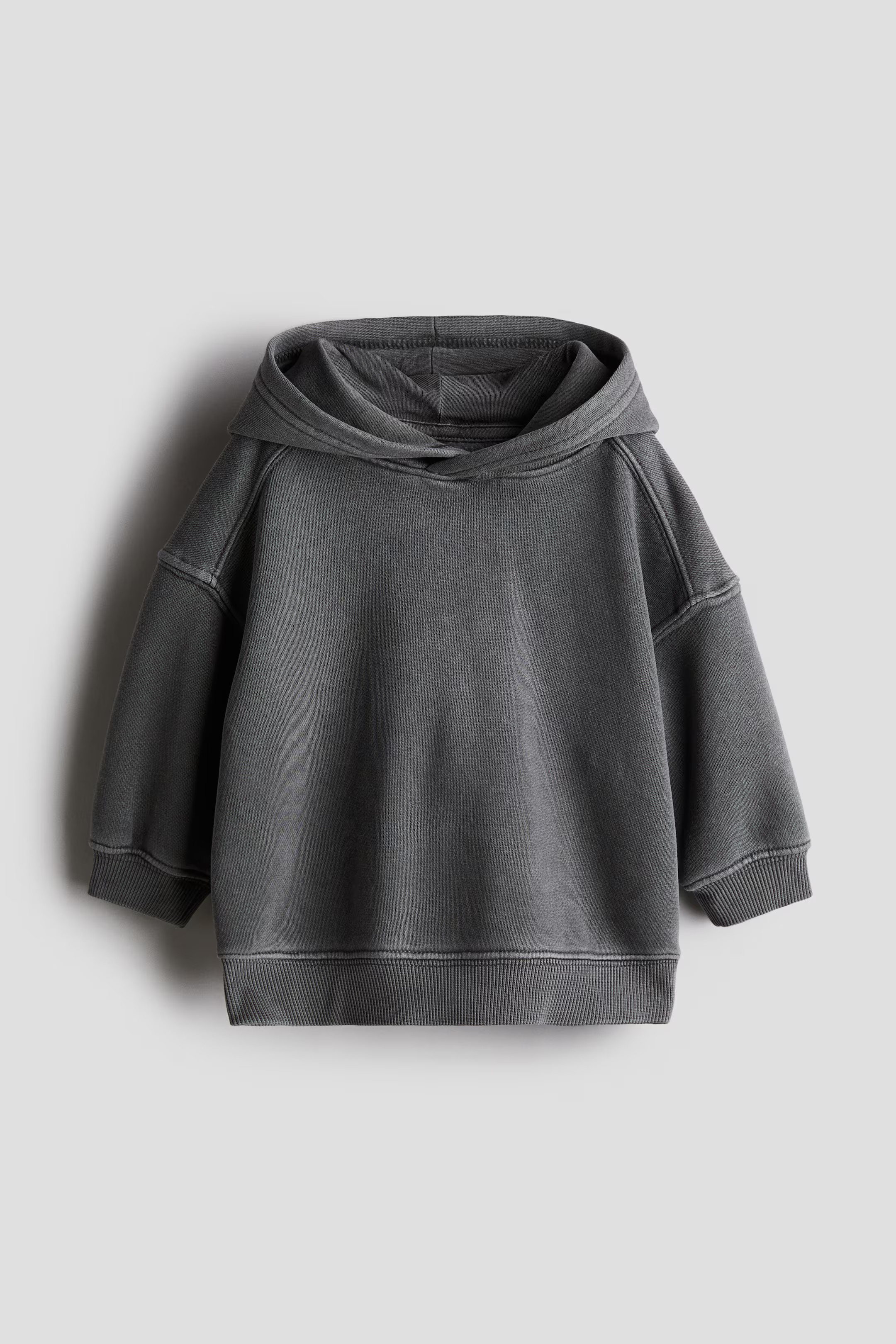 Washed Hoodie - Gray - Kids | H&M US | H&M (US + CA)