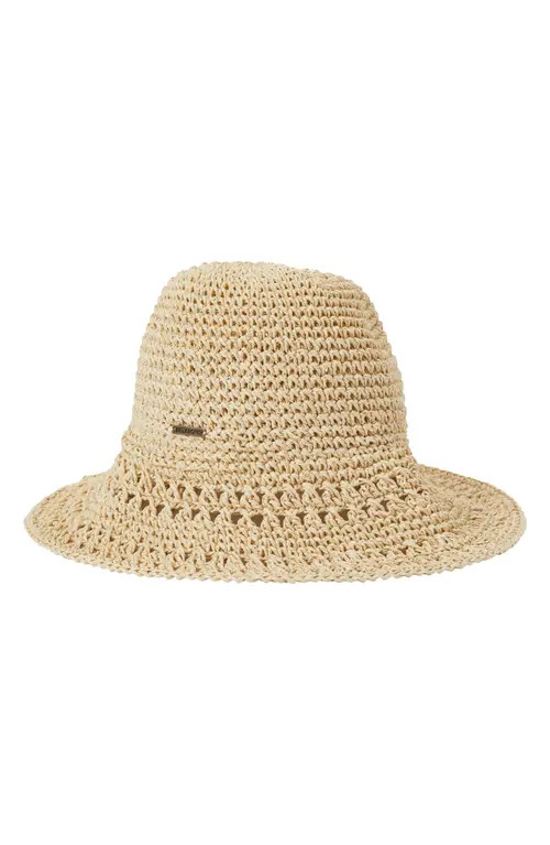 Billabong Keep Ur Cool Straw Sun Hat in Natural at Nordstrom | Nordstrom