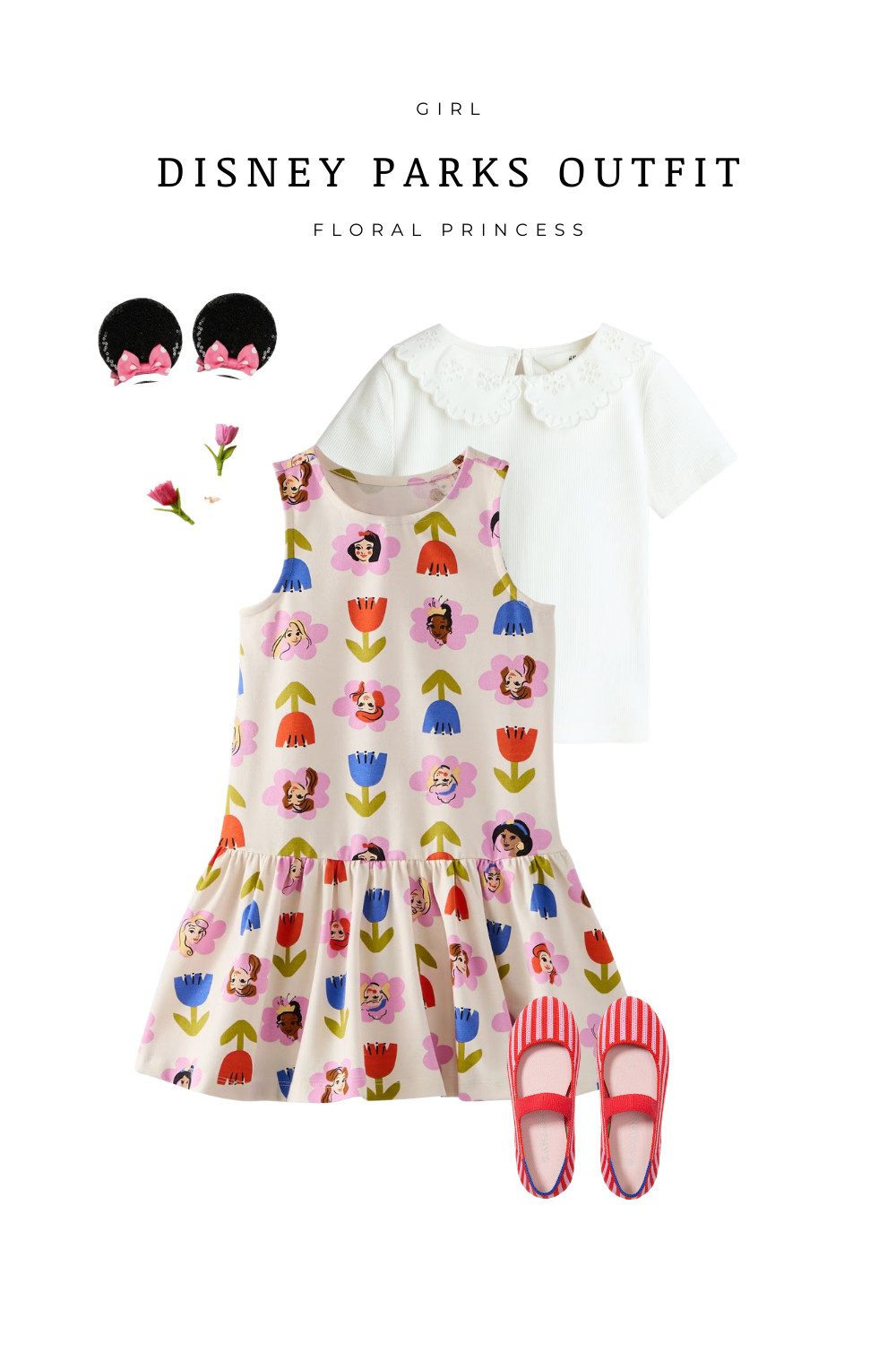  

 Floral princess magic for your next Disney day. The dress is new from Hanna Andersson featuring colorful princess blooms, paired with a sweet scalloped collar top. The little flowers are hair clips for the cutest finishing touch, and the striped flats are Rothy’s for all day comfort in the parks.

#LTKTravel #LTKKids #LTKootd