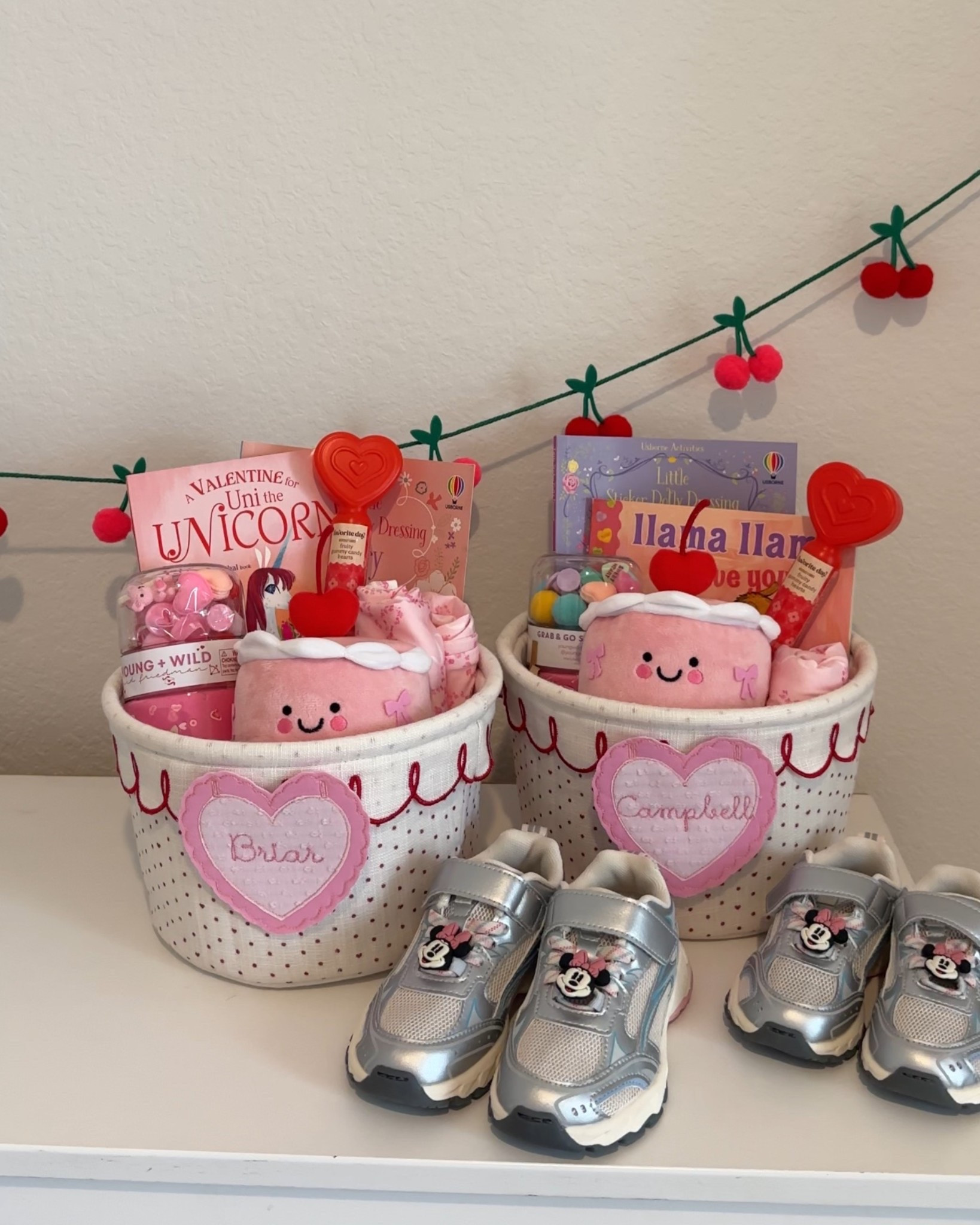 Toddler girl valentines baskets 

#LTKValentine #LTKKids