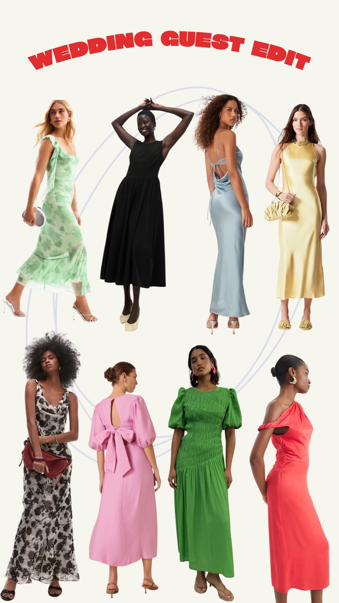 Dreamy wedding guest dress edit ✨

#LTKspring #LTKuk #LTKwedding