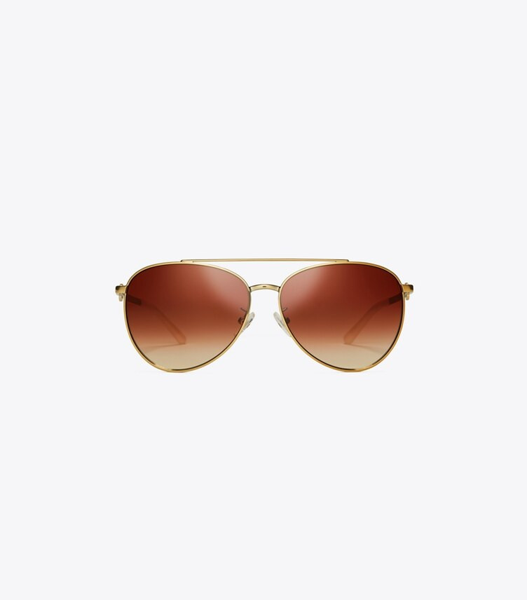 Miller Pilot Sunglasses | Tory Burch (US)