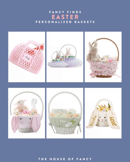 Personalized Easter baskets from Etsy and Pottery Barn 

#LTKbaby #LTKkids #LTKFind