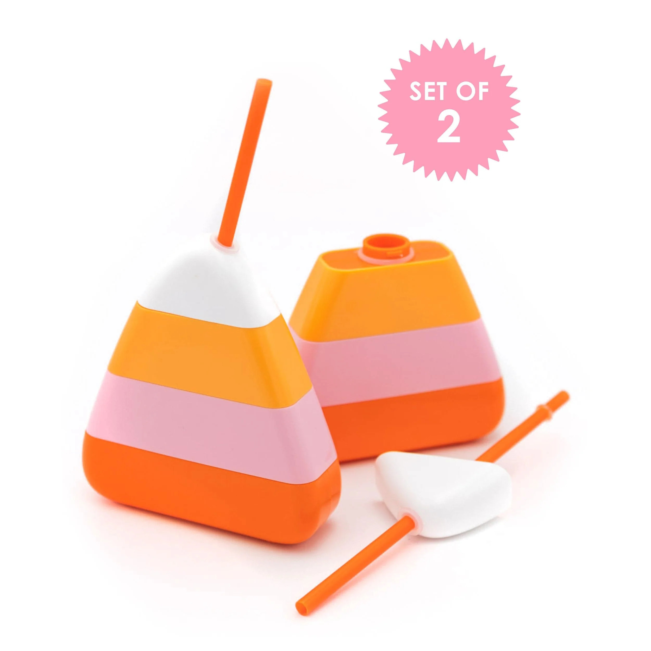 Candy Corn Sippers (set of 2, 6, or 12) | Packed Party