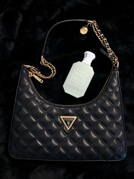 Guess “Giully” quilted shoulder bag with gold chain strap and iconic triangle logo 🖤🖤🖤 Inside my bag: Delicious gourmand scent KAYALI Yum Pistachio Gelato | 33 Eau de Parfum Intense 50ml 🤍🤍🤍

Chic bag, ladylike bag, trendy bag, elegant style, feminine style #ltkstyletip #ltkfashion #ltkfall #ltkmidsize #ltkparties



#LTKover40 #LTKitbag #LTKworkwear
