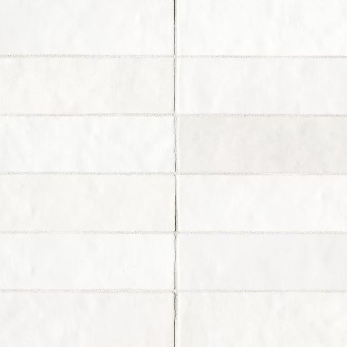 Bedrosians Cloe 76-Pack White 2-1/2-in x 8-in Glossy Ceramic Subway Wall Tile | Lowe's