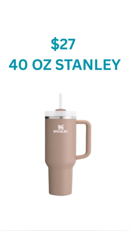 40 oz Stanley 

#LTKTravel #LTKSaleAlert #LTKFamily