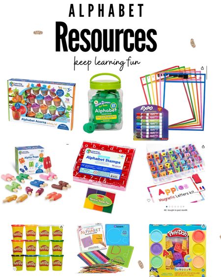 These alphabet resources are perfect for preschoolers and kindergartners to keep learning fun  

#LTKfamily #LTKkids