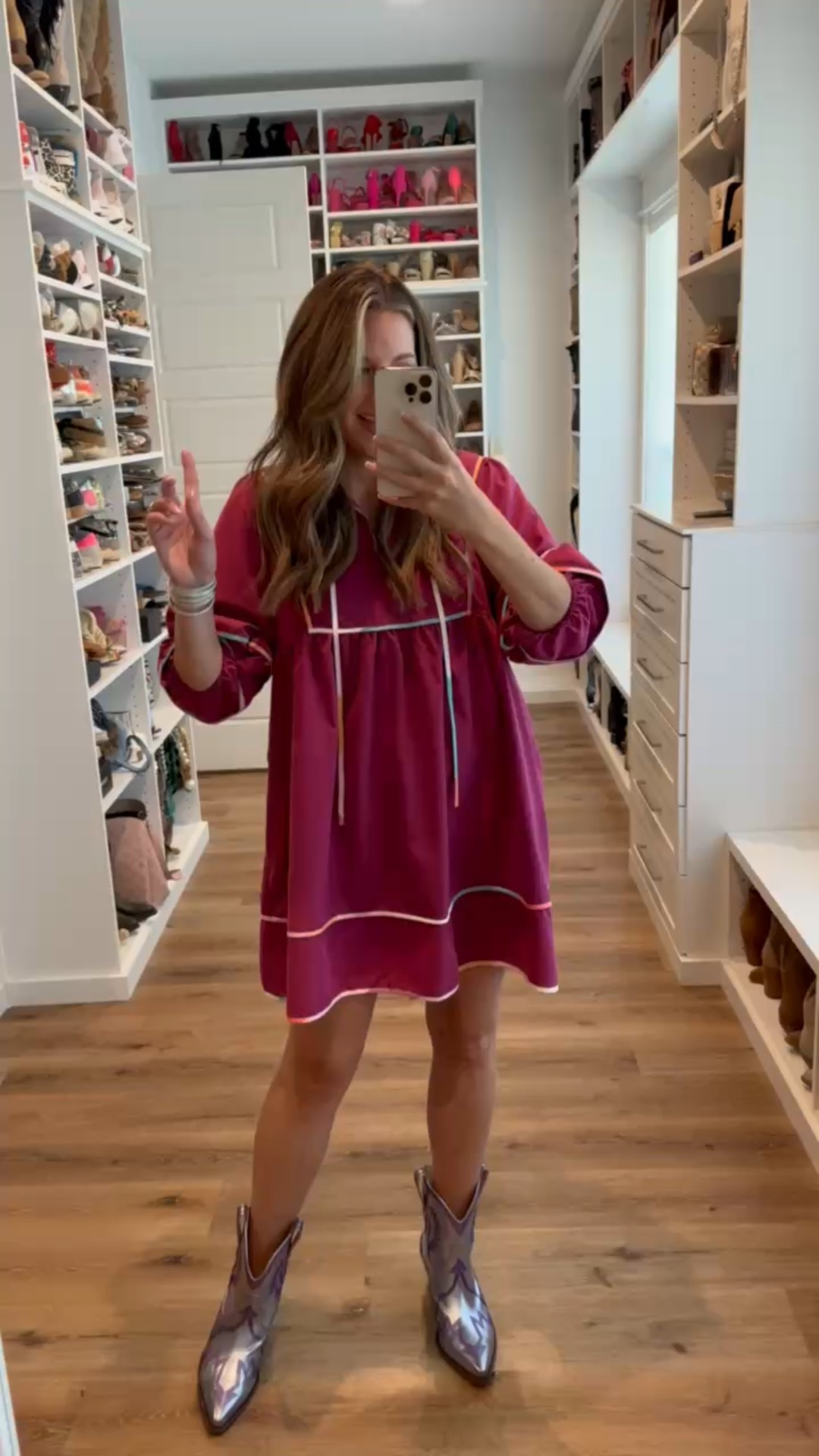 Chic, classic, and budget-friendly. These designer-inspired Amazon finds are the perfect fall dresses and outfits to keep your style elevated without the splurge.  In a medium 3/4 sleeve babydoll dress, metallic boots and accessories- fits tts. shop dandy, tuckernuck, anthropologie, maxi dress, fall dress, fall outfit

#LTKFindsUnder50 #LTKStyleTip #LTKSeasonal