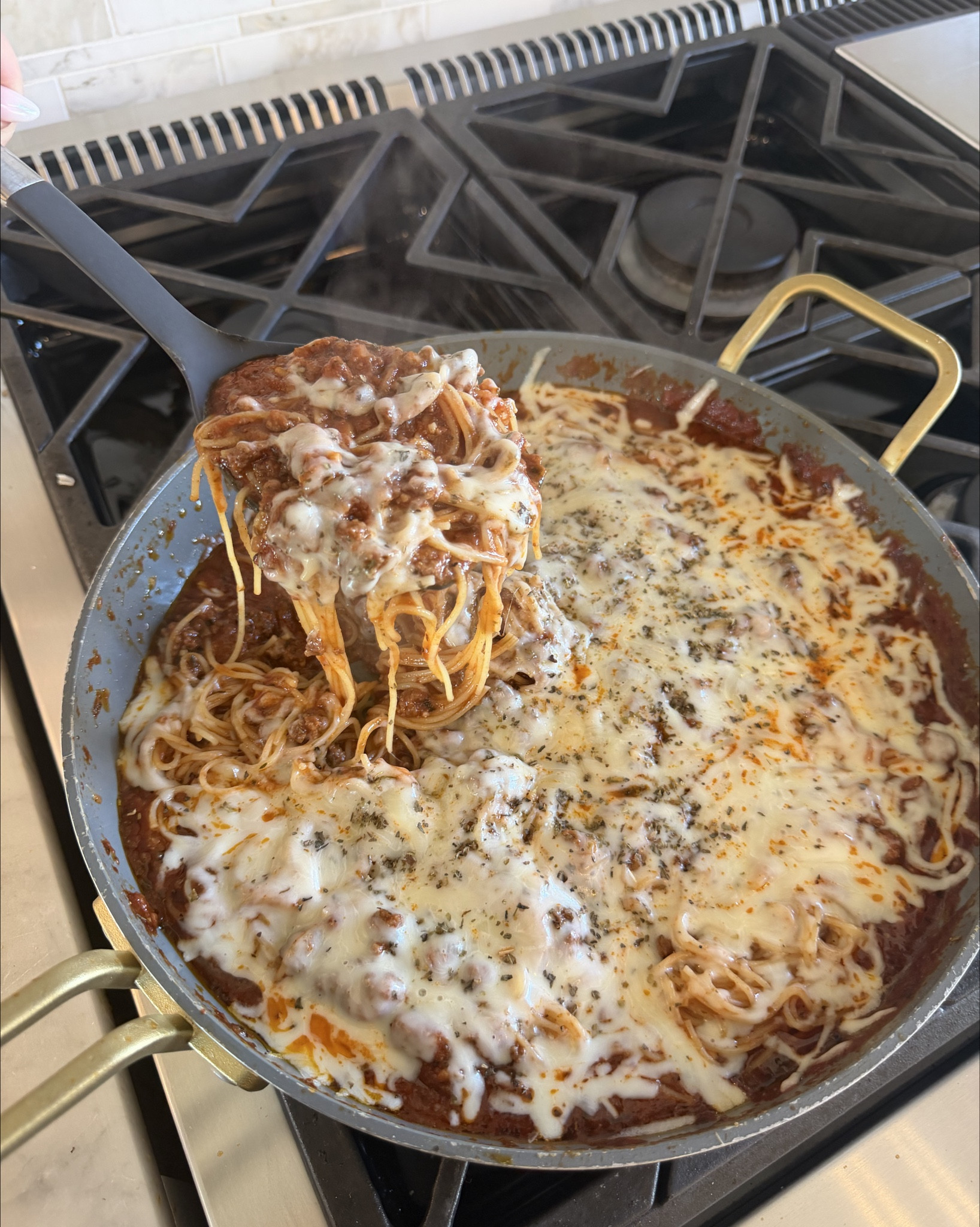 My favorite skillet that I teach for almost every day!! 
And if you want the recipe to this 4 ingredient recipe go check out my Instagram @theonepotmomma_ 

#recipes
#cooking

#LTKfoodie #LTKHome #LTKmomlife