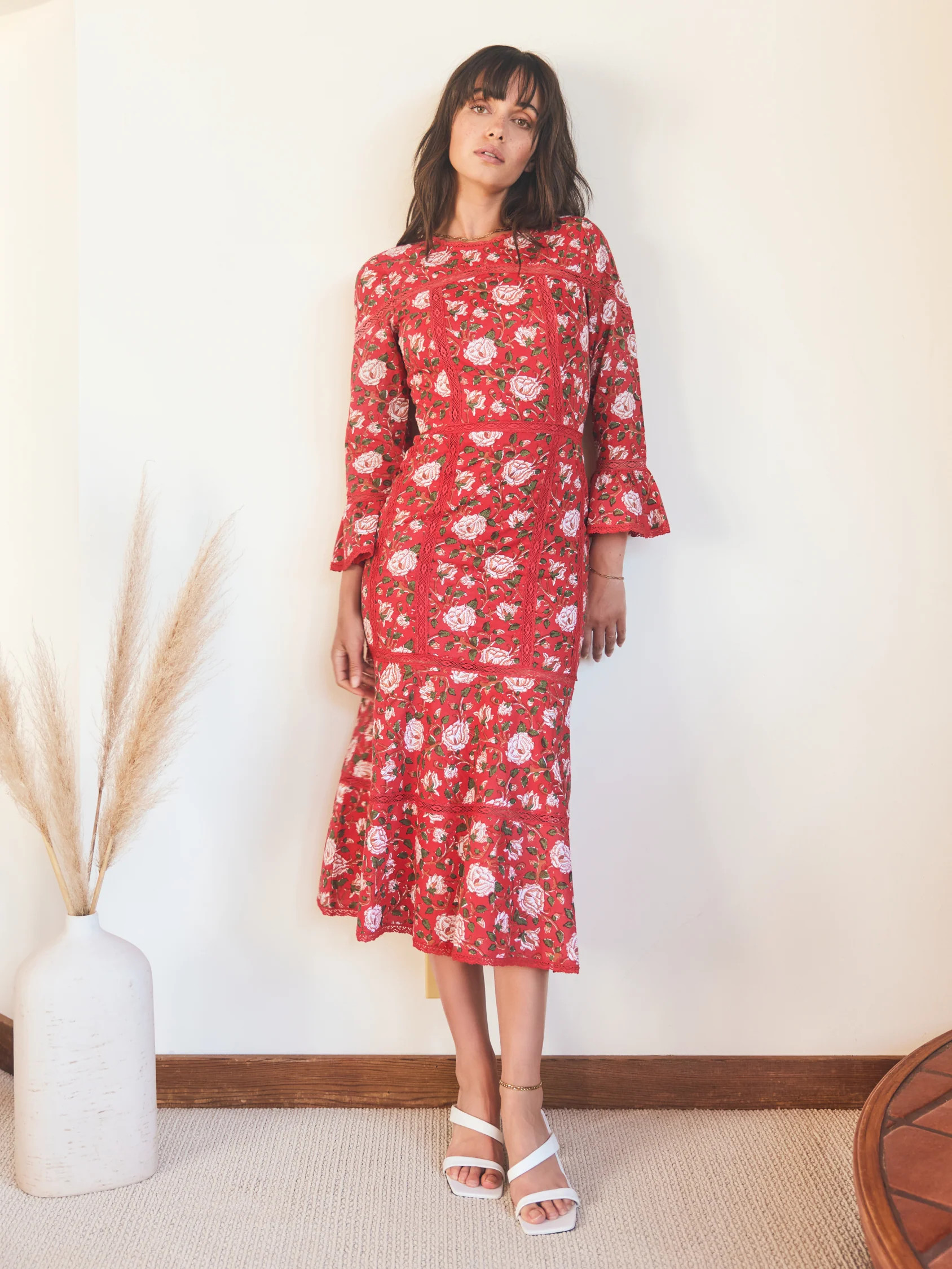 Tina Fluted Pencil Dress | Eddy