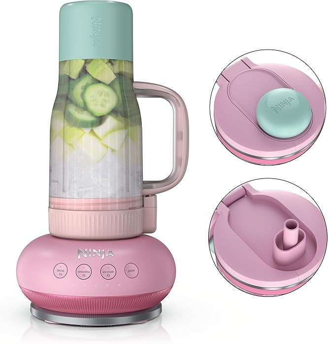 Ninja Blendboss™ | Personal Blender for Smoothies & Frozen Drinks | 26oz Travel Tumbler with Le... | Amazon (US)
