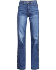 Crosbie Wide-Leg Jean | Side Vent | Veronica Beard