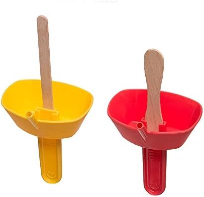 (2-PACK) Relaxus Drip Free Popsicle Holder - Frozen Treats Holder with Straw | Amazon (US)