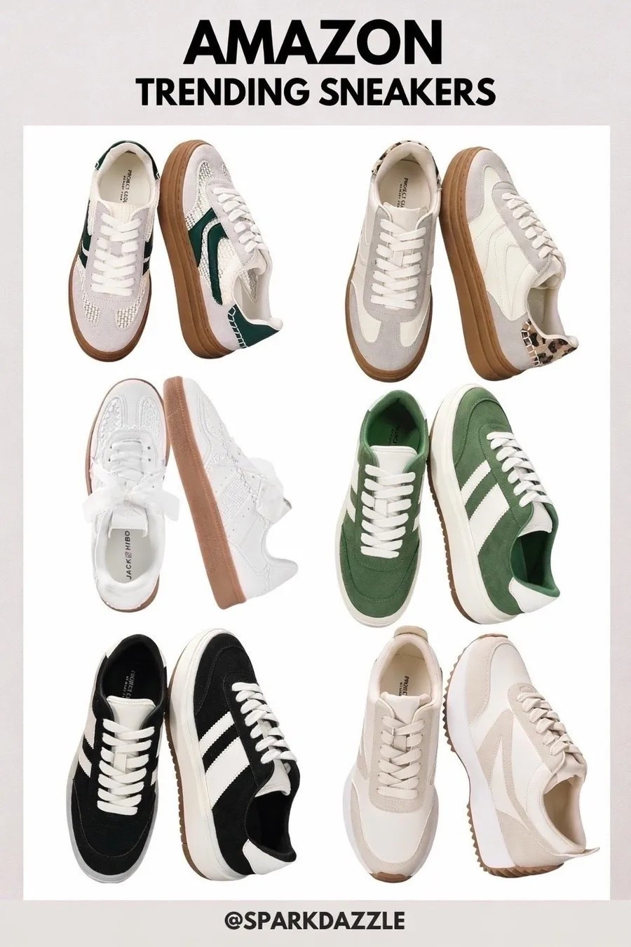 Amazon Trending Sneakers 👟✨ These Amazon sneakers are everywhere right now—and for good reason. Stylish, comfy, and easy to pair with jeans, dresses, and everyday outfits. Neutral tones, gum soles, and sporty-chic vibes make these perfect for casual fall-to-spring looks. amazon sneakers, trending sneakers, everyday sneakers, casual outfit shoes, neutral sneakers, comfy walking shoes, amazon fashion finds, street style sneakers, affordable sneakers, minimalist footwear #amazonsneakers #pinterestfashion #trendingfinds #casualstyle #everydayfashion #sneakerstyle #amazonmusthaves