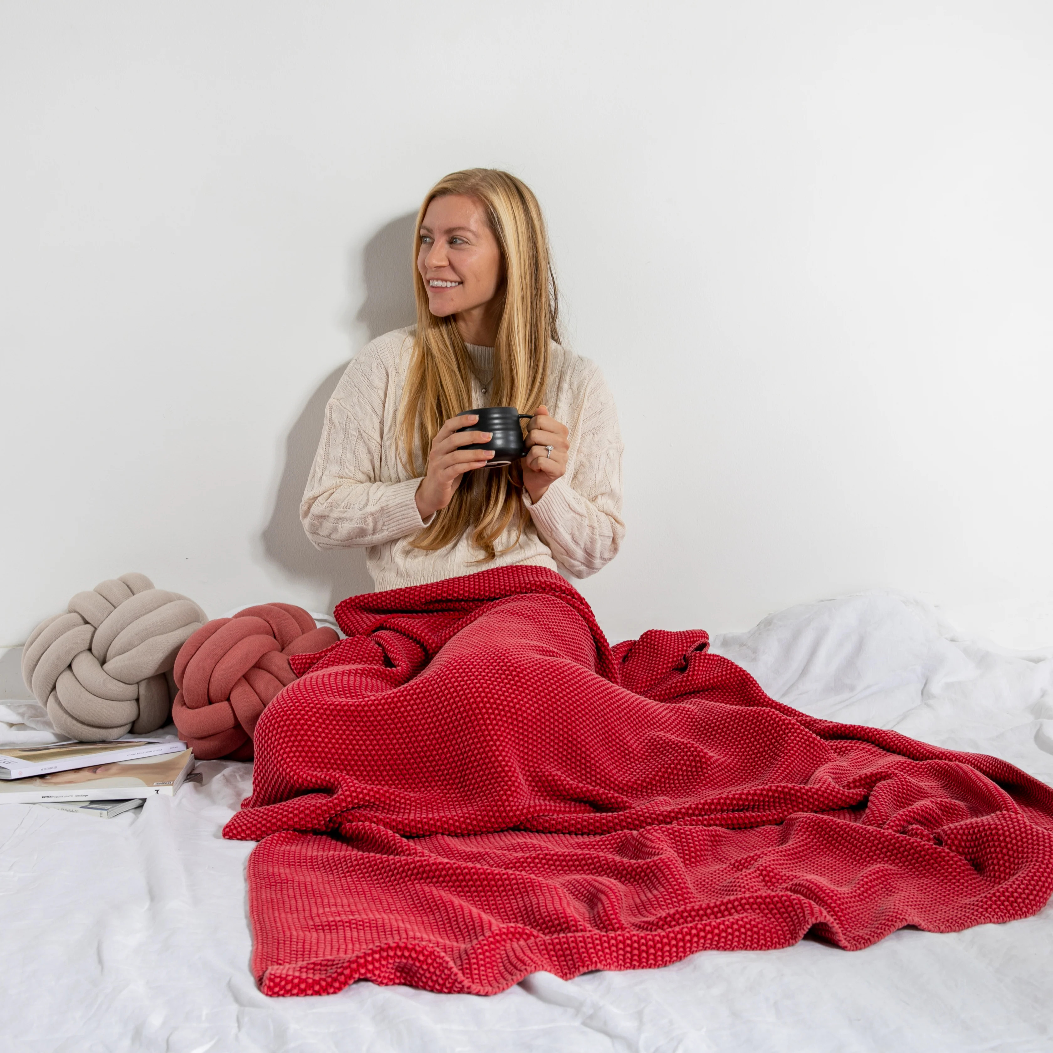 Washed  Moss - Hot Red | Pink Lemonade LLC