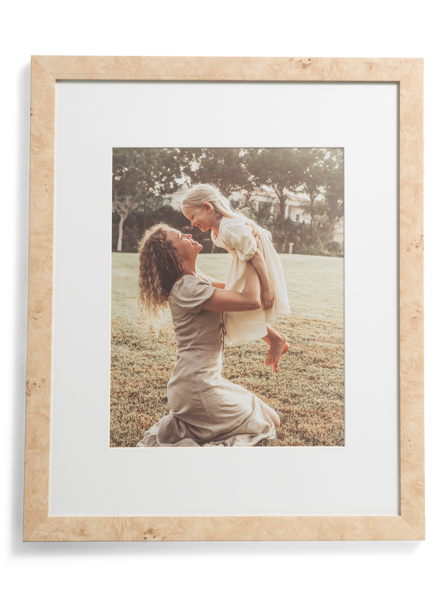 16x20 Matted To 11x14 Wide Burl Portrait Frame | TJ Maxx