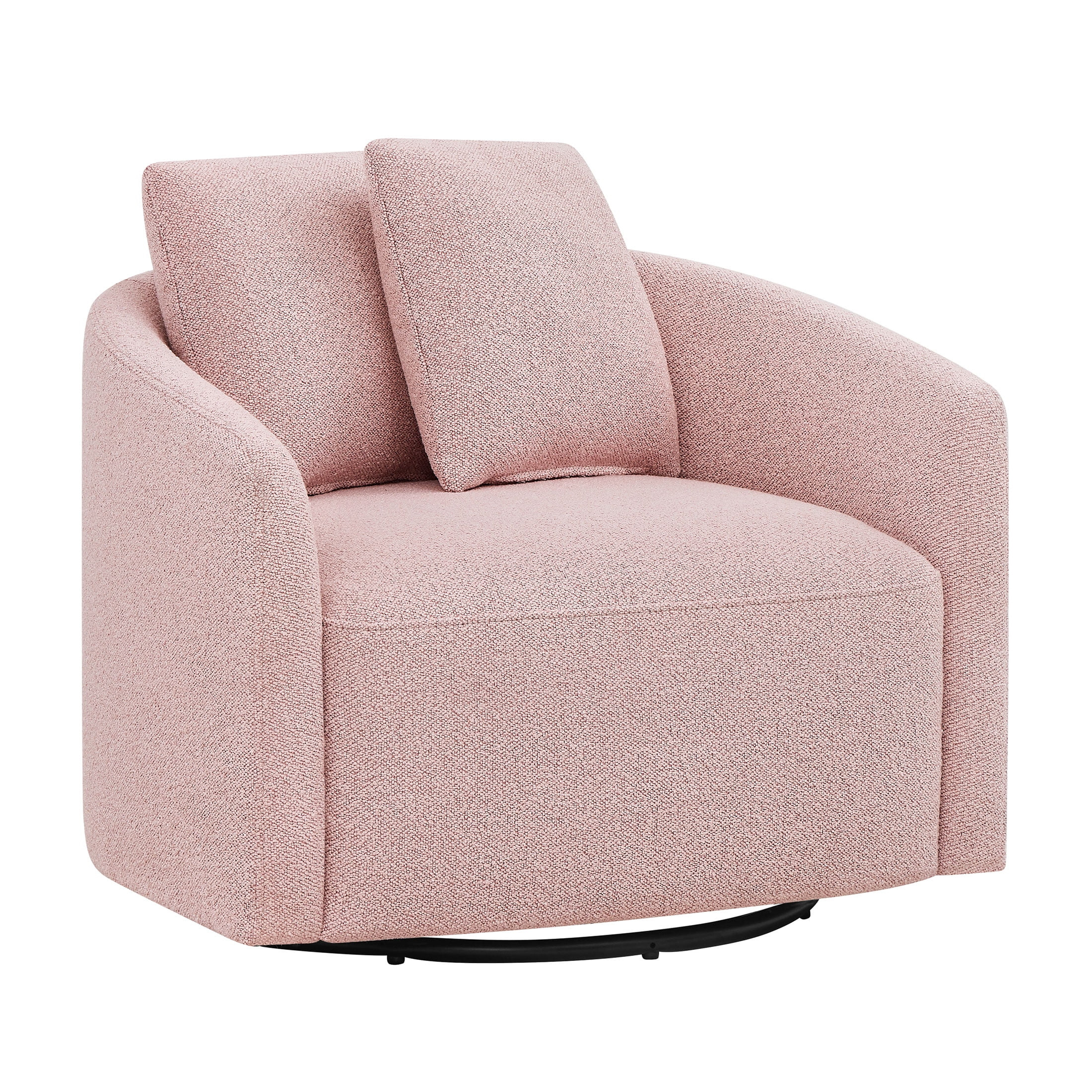 Beautiful Drew Kids Accent Chair by Drew Barrymore, Rose Bouclé Fabric | Walmart (US)