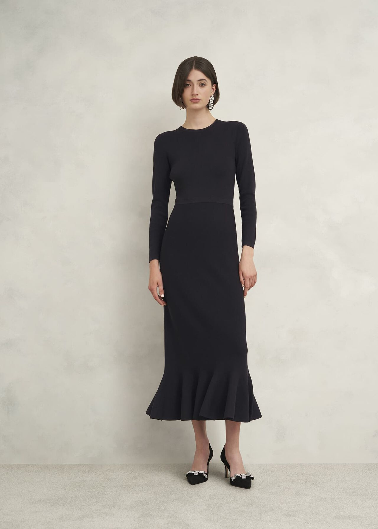Lucilla Knitted Dress | Hobbs US | | Hobbs