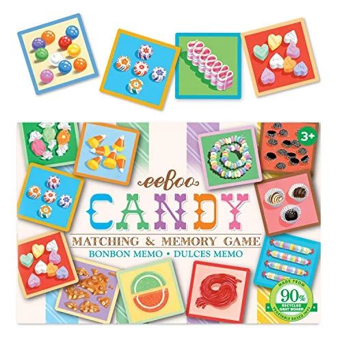 eeBoo Candy Memory and Matching Little Game - Walmart.com | Walmart (US)