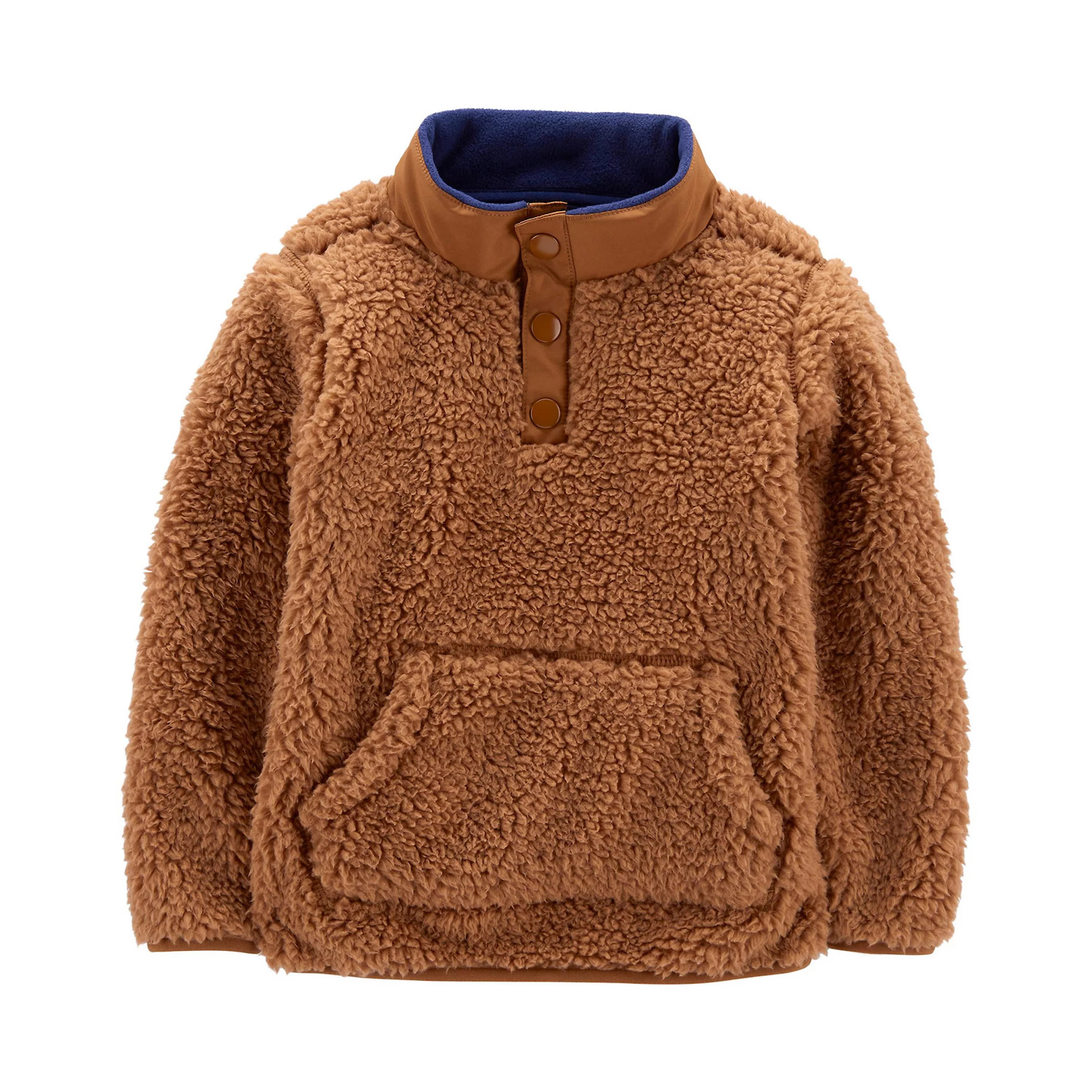 Baby Boy Carter's Quarter Zip Fleece Pullover | Kohl's