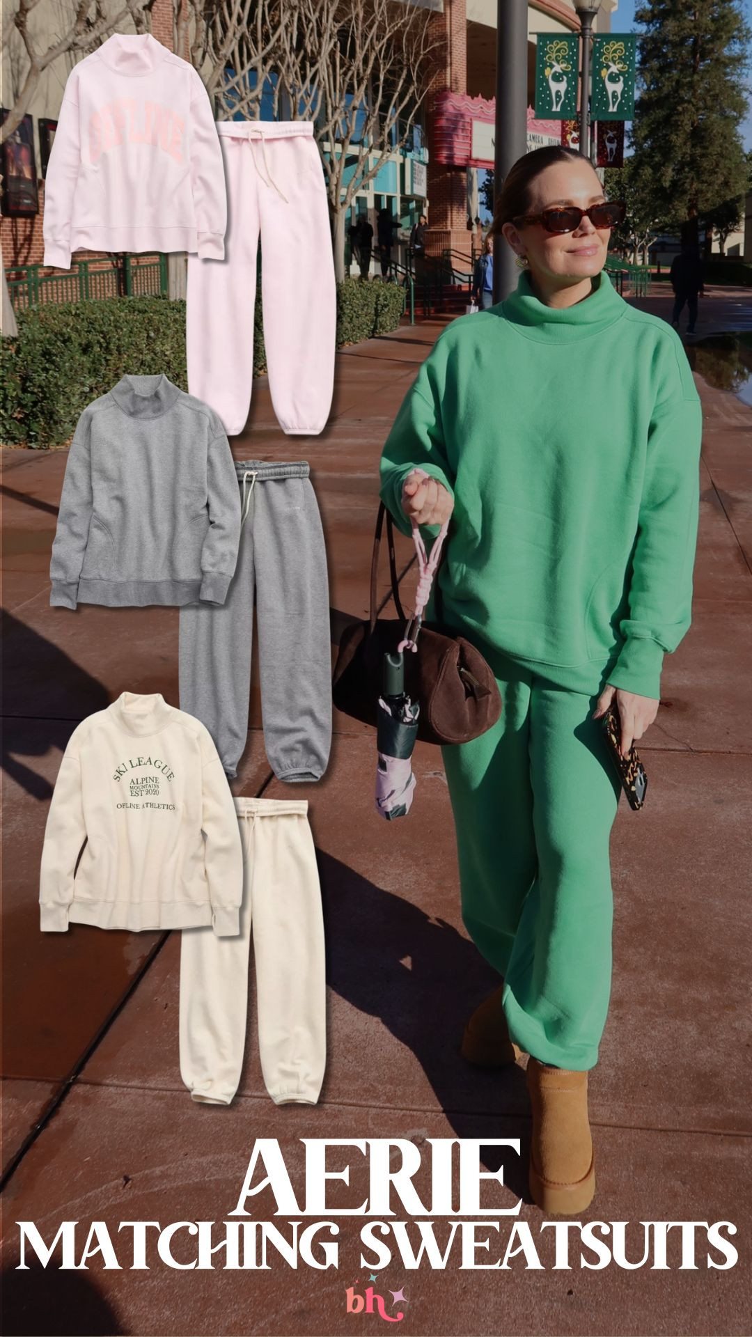 Matching Sweatsuits from Aerie!!

sale alert, watchnow, new arrivalsd, loungewear, athleisure, mock neck, winter fashion, casual outfit, britt horton 

 #LTKSeasonal #LTKSaleAlert #LTKFindsUnder100