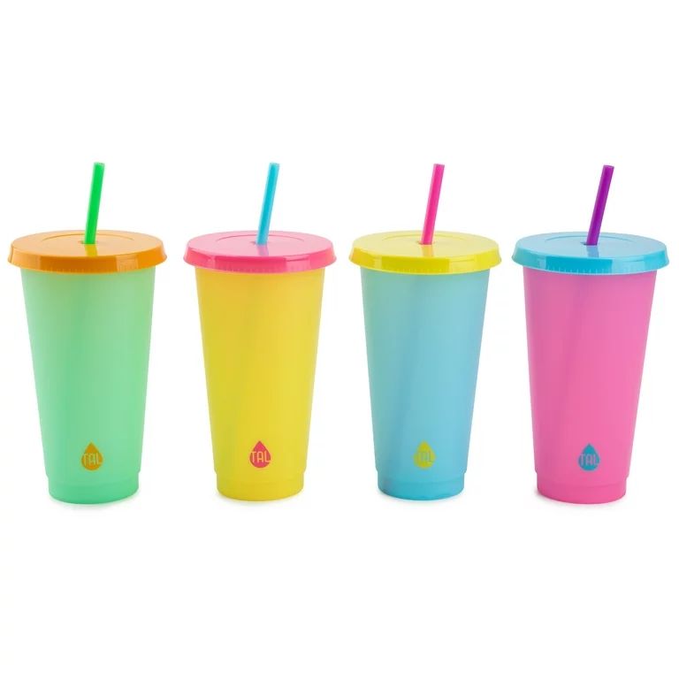 TAL Polypropylene Color Changing Cups 24 fl oz, Multi-Color, 8 Pack | Walmart (US)