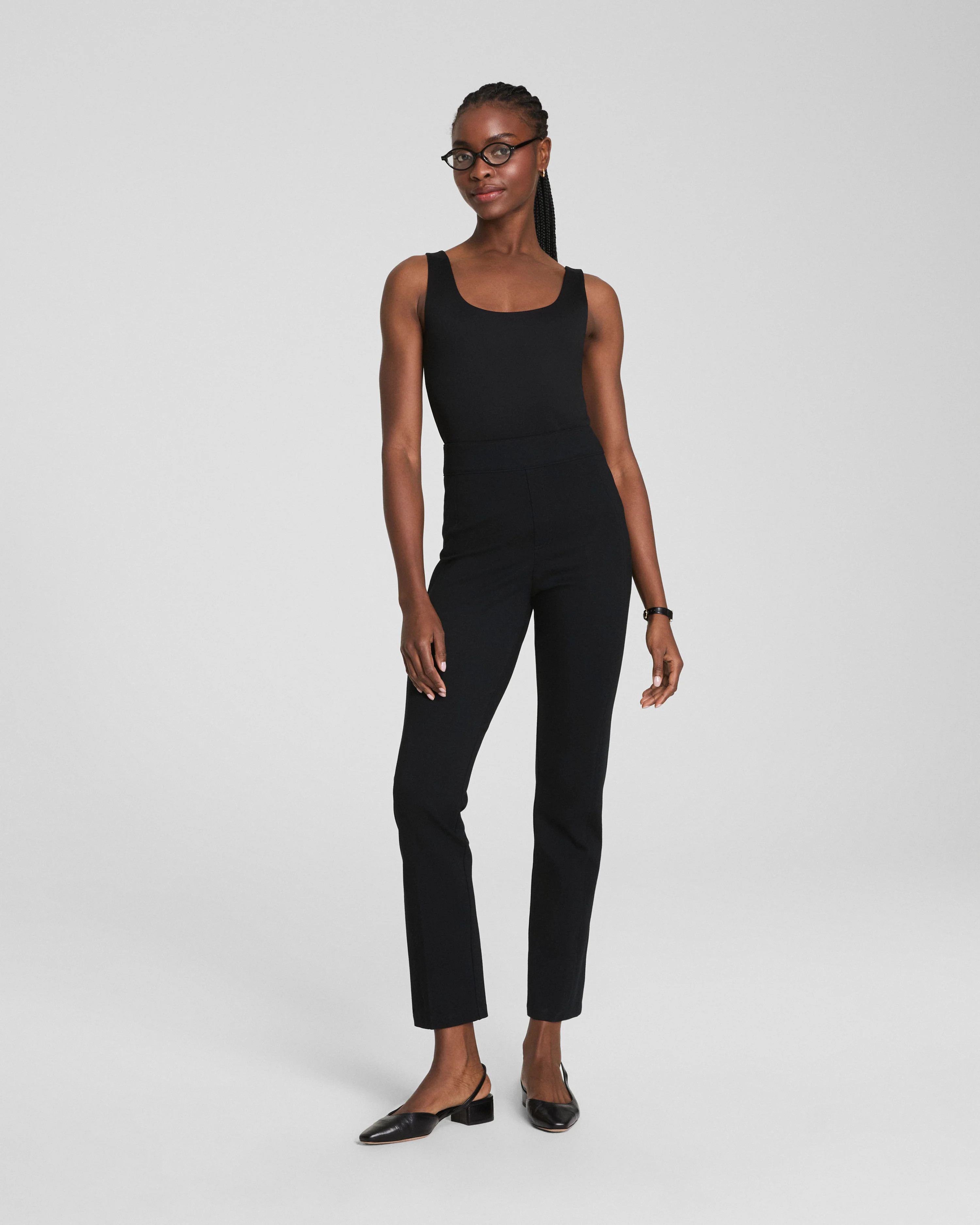 Ponte Slim Straight Pant | Spanx
