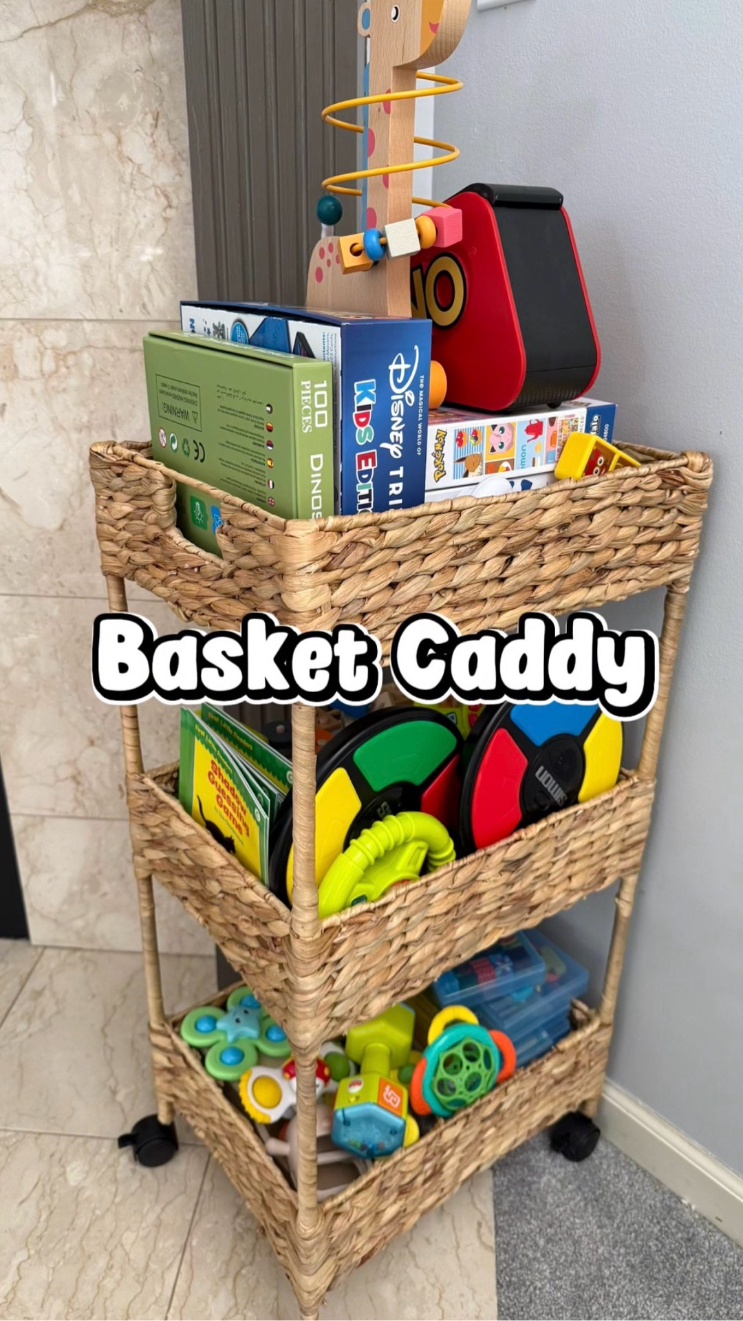 Home Organization With 3 Tier Aesthetic Basket Caddy 

#LTKHome #LTKmomlife