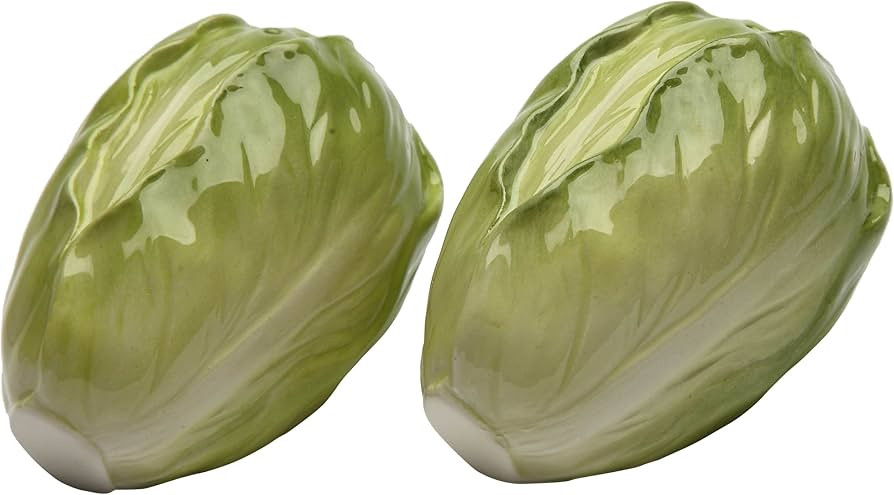 Gifts Ceramic Cabbage Salt and Pepper Set, 2-Inch | Amazon (US)