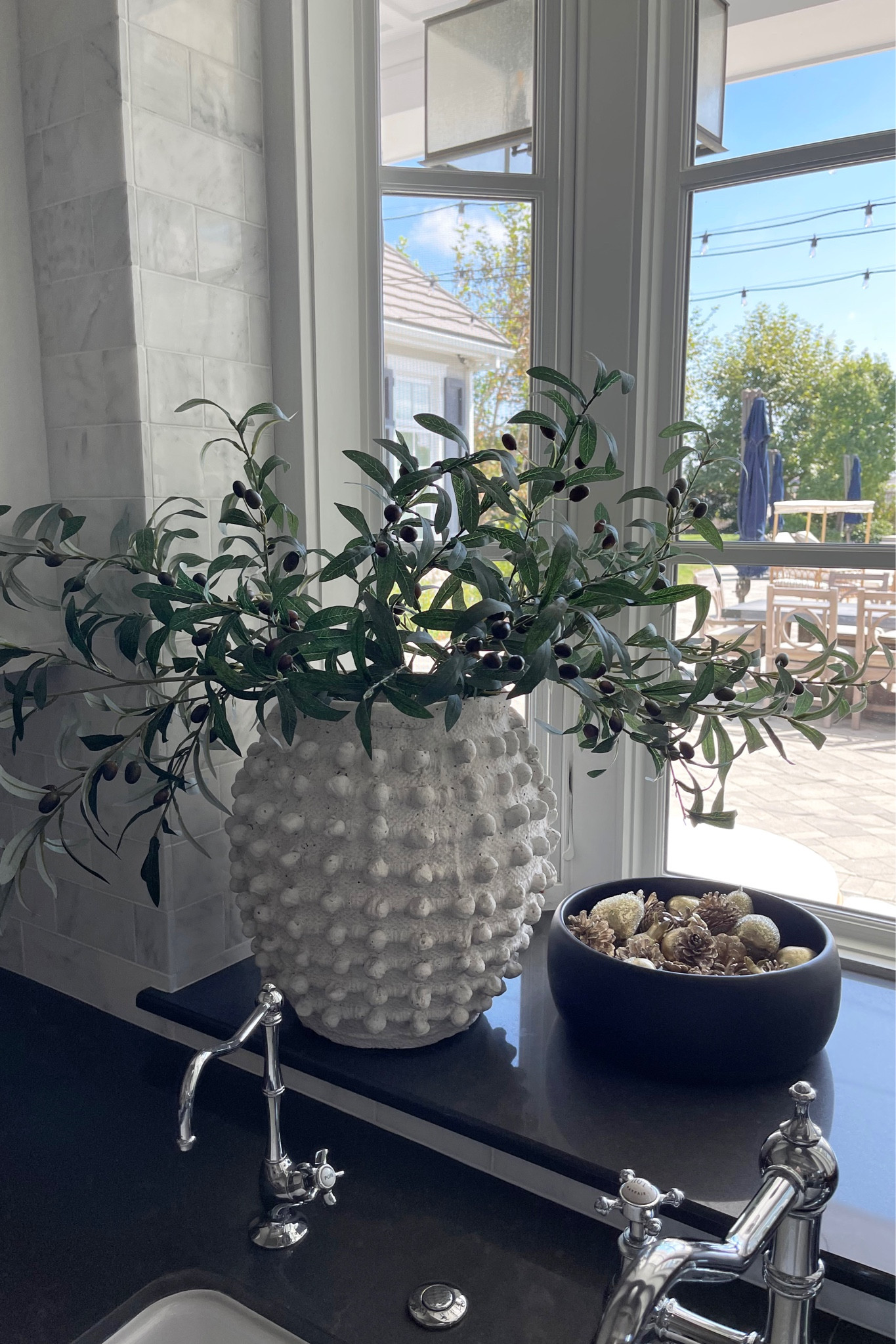 Fall kitchen decor. These olive branches are my favorite and less expensive than most! 🍃👏🏻

#LTKSeasonal #LTKunder100 #LTKhome