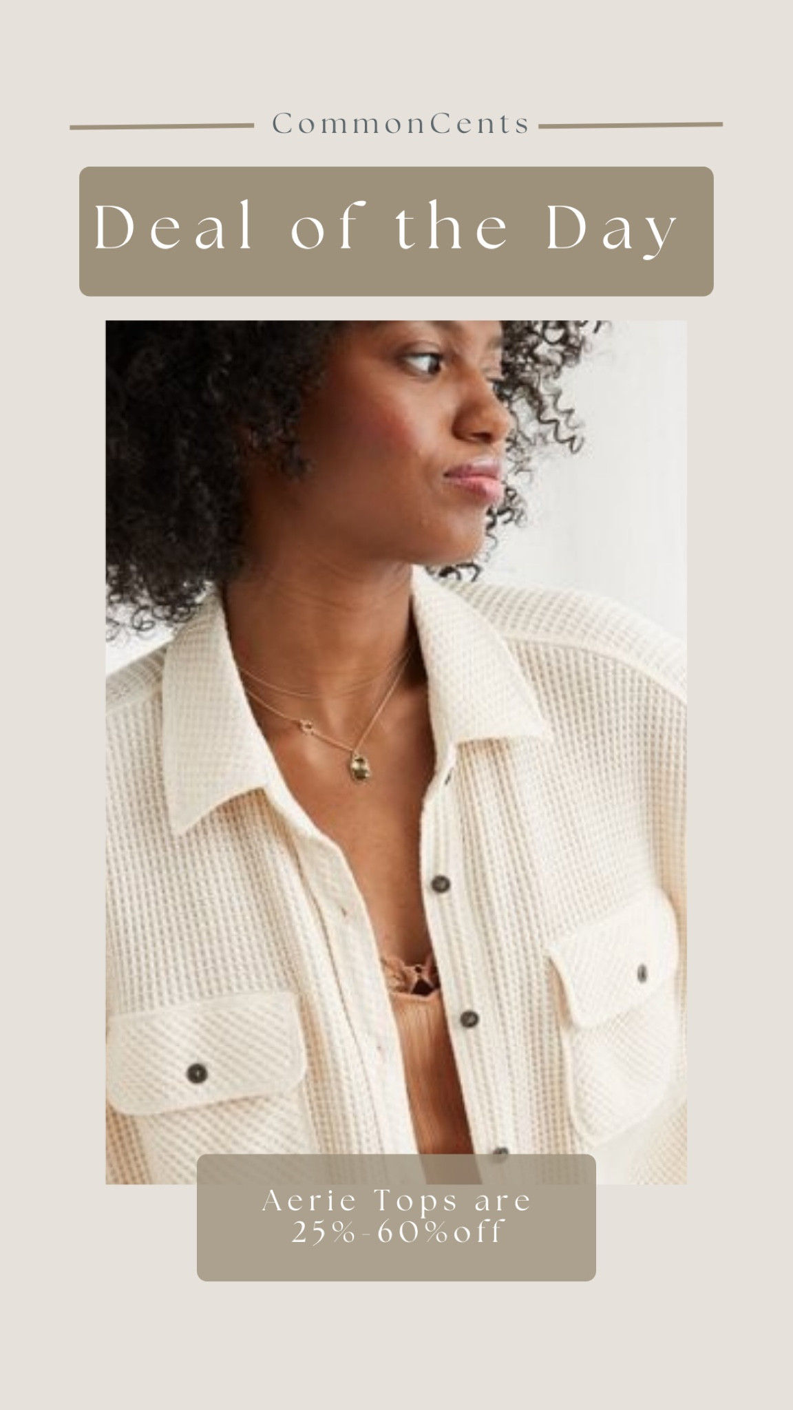 Aerie tops are 25%-60% off right now! Here are some tops we have our eye on!

#LTKsalealert #LTKfit #LTKunder50