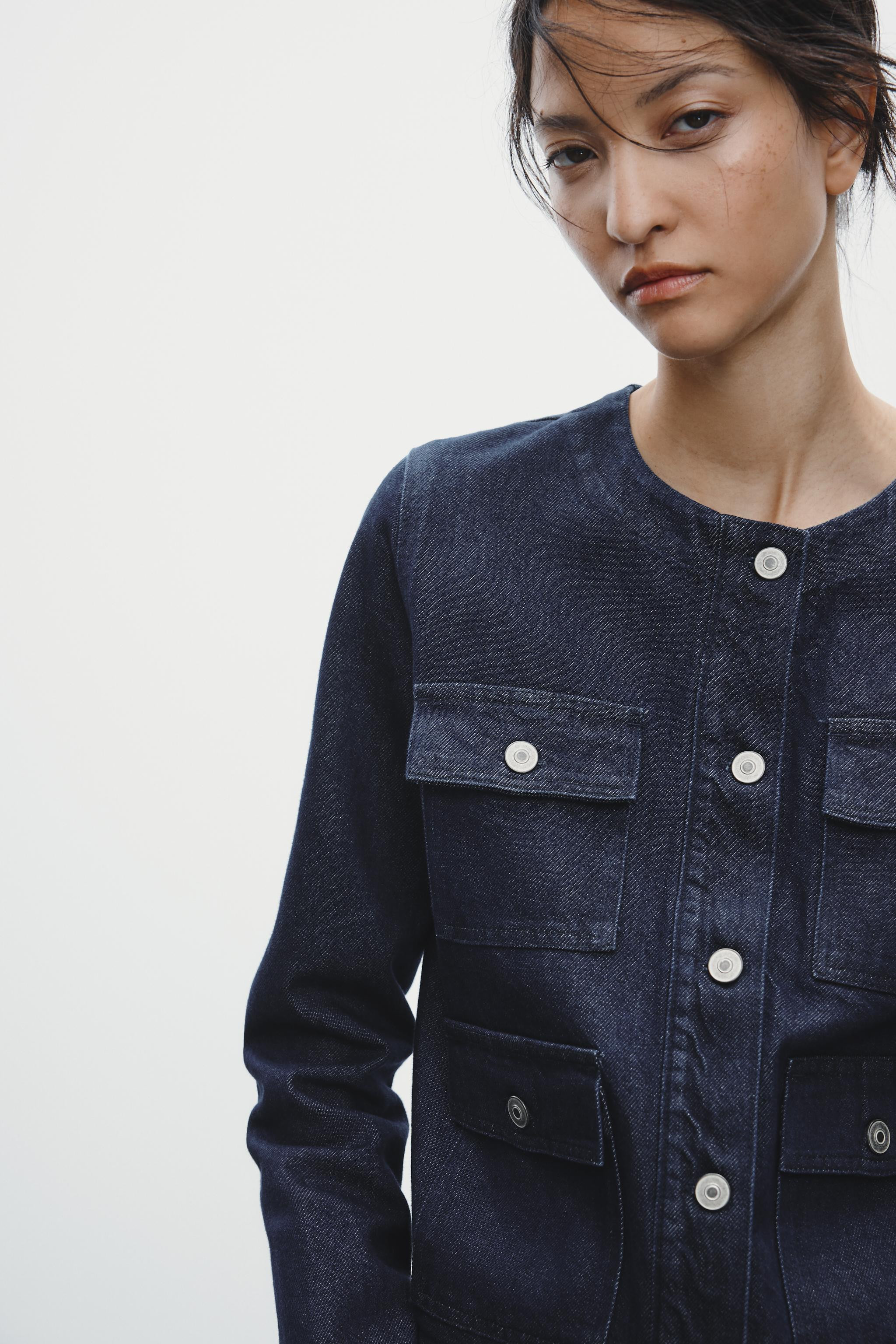 TRF DENIM POCKET JACKET | Zara US